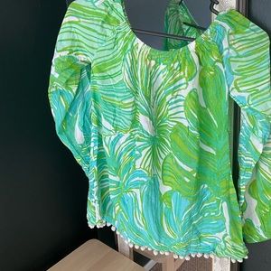 Lilly Pulitzer long sleeve top NWT size XXS